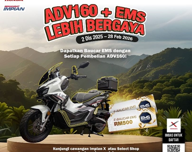 Boon Siew Honda & EMS Motorsports Jalin Kerjasama Strategik, Tingkatkan Pengalaman Aksesori Motosikal Honda